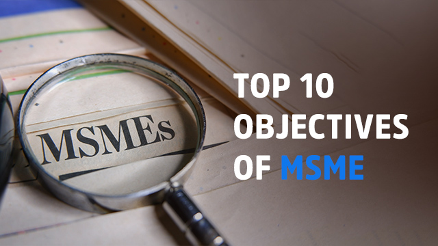 objectives of msme